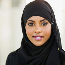 Load image into Gallery viewer, Fashion Silky Satin Turbans For Women Plain Hijabs Head Scarf For Ladies Elegant Shawl Muslim Scarves Head Wraps
