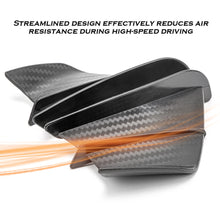 Load image into Gallery viewer, 2Pcs Motorcycle Winglet Aerodynamic Wing Kit Spoiler Protection Guard Wind For Yamaha Suzuki Kawasaki Honda H2/H2R Scooter
