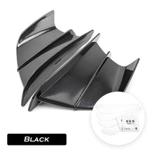 Load image into Gallery viewer, 2Pcs Motorcycle Winglet Aerodynamic Wing Kit Spoiler Protection Guard Wind For Yamaha Suzuki Kawasaki Honda H2/H2R Scooter
