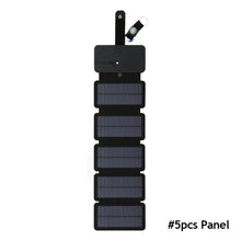Load image into Gallery viewer, Portable Folding Outdoor Solar Panel Charger 5V 2.1A USB Output Devices Camp Hiking Backpack Travel Power Supply For Smartphones
