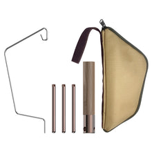 Load image into Gallery viewer, Portable Outdoor Camping Hanging Rack Camping Light Table Stand Lantern Hanging Stand Foldable Lamp Support Stand Camping Parts
