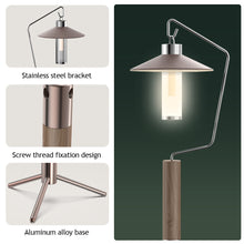 Load image into Gallery viewer, Portable Outdoor Camping Hanging Rack Camping Light Table Stand Lantern Hanging Stand Foldable Lamp Support Stand Camping Parts
