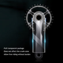 Load image into Gallery viewer, Universal 3pcs Mountain Bike Crank Protective Film Cover Carbon Fiber Anti-collision MTB Crank Clear Sticker Protection Bicycle Accessories
