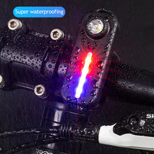 Load image into Gallery viewer, USB Rechargeable LED Shoulder Tactical Police Flashlight with Clip Torch Bike Taillight Helmet Warning Light Outdoor Lamp
