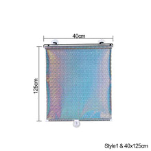Load image into Gallery viewer, Car Sunshade Front Window Sun Shade Protector Parasol Cover Curtains Car Interior Windshield Retractable Protection Accessories
