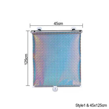 Load image into Gallery viewer, Car Sunshade Front Window Sun Shade Protector Parasol Cover Curtains Car Interior Windshield Retractable Protection Accessories
