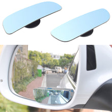 Load image into Gallery viewer, 2Pcs Car Styling Safety HD Frameless Blind Spot Mirrors 360 Degree Auxiliary Parking Wide Angle Rear View Mirror
