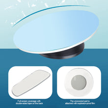 Load image into Gallery viewer, 2Pcs Car Styling Safety HD Frameless Blind Spot Mirrors 360 Degree Auxiliary Parking Wide Angle Rear View Mirror
