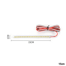 Load image into Gallery viewer, 15cm/19cm 1PC Car Rearview Mirror Indicator LED Lamp DRL Streamer Auto Headlight Strip Turn Signal Flowing Light Source Daylight
