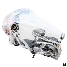 Load image into Gallery viewer, Universal Motorcycle Transparent Cover Waterproof Dustproof Outdoor Bike Scooter Protector Rain Cover
