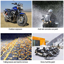 Load image into Gallery viewer, Universal Motorcycle Transparent Cover Waterproof Dustproof Outdoor Bike Scooter Protector Rain Cover
