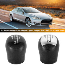 Load image into Gallery viewer, Car Gear Shift Knob Lever Shifter Stick Pen Head For Renault Twingo Scenic Megane Laguna Kangoo Clio II 2 MK2 172 18 Logan Phase
