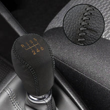 Load image into Gallery viewer, 5/6 Speed Car Leather Gear Collars Car Shift Knob Cover Case for Hyundai Elantra GT Accent Solaris Avante MD I30 MT
