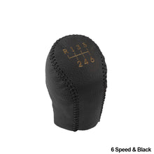 Load image into Gallery viewer, 5/6 Speed Car Leather Gear Collars Car Shift Knob Cover Case for Hyundai Elantra GT Accent Solaris Avante MD I30 MT
