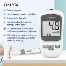 Load image into Gallery viewer, Full-automatic Blood Glucose Meter High Precision Measurement Blood Glucose Analyzer Household Health Monitoring

