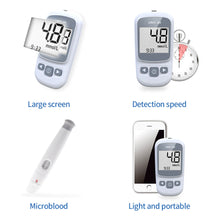 Load image into Gallery viewer, Full-automatic Blood Glucose Meter High Precision Measurement Blood Glucose Analyzer Household Health Monitoring

