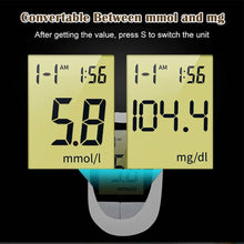 Load image into Gallery viewer, Blood Glucose Meter Household Blood Glucose Detector Measuring Hyperglycemia Medical Blood Glucose Meter Blood Sampling Needle
