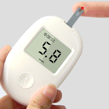 Load image into Gallery viewer, Household Blood Glucose Meter Portable Medical Health Monitoring Blood Glucose Meter Blood Glucose Monitor with Test Paper
