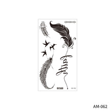 Load image into Gallery viewer, Flower Arm Tattoo Sticker Waterproof Plain Color Disposable Artistic Flower Summer Women Men Fashion Tattoo Sticker
