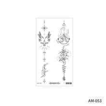 Load image into Gallery viewer, Flower Arm Tattoo Sticker Waterproof Plain Color Disposable Artistic Flower Summer Women Men Fashion Tattoo Sticker
