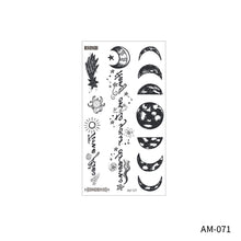 Load image into Gallery viewer, Flower Arm Tattoo Sticker Waterproof Plain Color Disposable Artistic Flower Summer Women Men Fashion Tattoo Sticker
