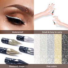 Load image into Gallery viewer, Black Liquid Eyeliner Pencil Fast-dry Smooth Long-lasting Long Lasting Smudge-proof Eyeliner Pen Makeup Cosmetic Beauty Tools
