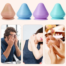 Load image into Gallery viewer, Adsorptive Fascia Ball Massage Ball Fitness Meridian Plantar Back Waist Shoulder Neck Silicone Adsorption Muscle Fascia Ball
