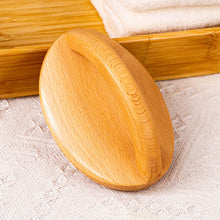 Load image into Gallery viewer, 14 Beads Wooden Handheld Gua Sha Massage Brush Natural Wood Waist Leg Body Meridian Scraping SPA Therapy Refined Skin Relaxation Tool
