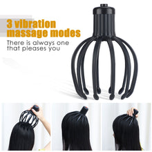 Load image into Gallery viewer, Head Massager 12 Claw Rechargeable Shock Release Head Multifunctional Head Massage Claw Rechargable Stress Relief
