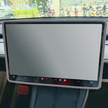 Load image into Gallery viewer, Car Silicone Protective Frame Edge Cover Central Control Navigation Screen Protector Trim Car Accessories Tesla Model 3 Y 2022 2021
