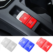 Load image into Gallery viewer, 1/3Pcs Car Handbrake Auto Hold P Switch Button Sticker Cap Cover Start Trim Protection Accessories for VW Golf 7 7.5 MK7 AT 2015-2019
