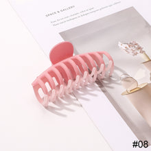 Load image into Gallery viewer, Frosted Gradient Pink Hairpin Sweet Plastic Hair Clip Fashion Simple Headwear Hair Accessories for Women
