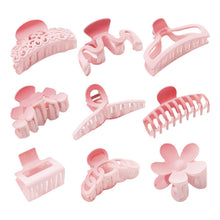 Load image into Gallery viewer, Frosted Gradient Pink Hairpin Sweet Plastic Hair Clip Fashion Simple Headwear Hair Accessories for Women
