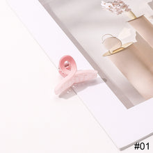 Load image into Gallery viewer, Frosted Gradient Pink Hairpin Sweet Plastic Hair Clip Fashion Simple Headwear Hair Accessories for Women

