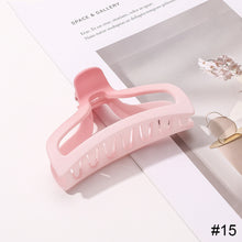 Load image into Gallery viewer, Frosted Gradient Pink Hairpin Sweet Plastic Hair Clip Fashion Simple Headwear Hair Accessories for Women
