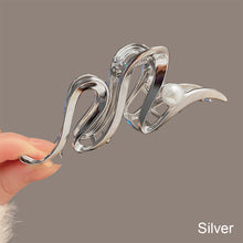 Load image into Gallery viewer, Exquisite Pearl Wave Hairpin Fashion Temperamental Alloy Hair Clip Headwear Hair Accessories for Women
