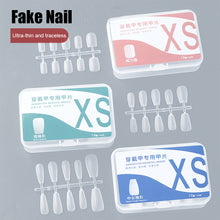 Load image into Gallery viewer, 100pcs/box Fake Nails Scratch-free Ultra-thin Fake Nail Patches Detachable Fake Nail Stickers Manicure Art Accessories
