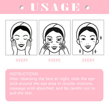 Load image into Gallery viewer, Retinol Eye Cream Stick Moisturizing Tightening Eye Skin Improving Black Circles Anti-Wrinkle Eye Cream Stick Eye Care
