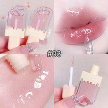 Load image into Gallery viewer, Ice Cream Moulding Moisturizing Lip Oil Repairing Nourishing Lipstick Base Lip Oil Non-sticky Anti Cracking Lip Gloss Lip Care
