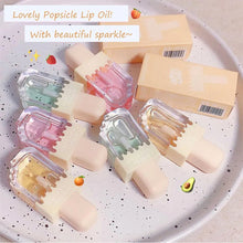 Load image into Gallery viewer, Ice Cream Moulding Moisturizing Lip Oil Repairing Nourishing Lipstick Base Lip Oil Non-sticky Anti Cracking Lip Gloss Lip Care
