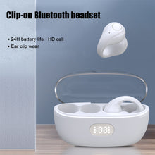 Load image into Gallery viewer, TWS Wireless Bluetooth Headsets Bone Conduction Earphone Ear Clip on Ear Earring Sports Gaming Wireless Headphone Ear Hook
