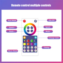 Load image into Gallery viewer, WIFI Smart LED Triangle Lamps Quantum Ambient Night Light RGB Wall Light TUYA APP Dimmable Voice Control Game Room TV Backdrop
