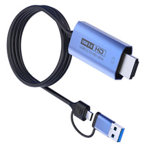 Load image into Gallery viewer, Converter USB3.0 to HDMI conversion cable TYPE-C to HDMI conversion cable USB3.0 to HDMI
