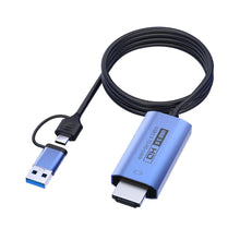 Load image into Gallery viewer, Converter USB3.0 to HDMI conversion cable TYPE-C to HDMI conversion cable USB3.0 to HDMI
