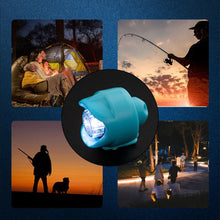 Load image into Gallery viewer, Headlights For Croc 3 Kinds of Lights Footlight Hiking Camping Warning Footlight Outdoor Sports Lighting Accessories
