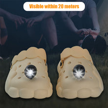 Load image into Gallery viewer, Headlights For Croc 3 Kinds of Lights Footlight Hiking Camping Warning Footlight Outdoor Sports Lighting Accessories

