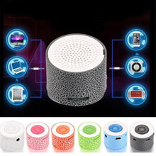 Load image into Gallery viewer, LED Mini Portable Wireless Bluetooth Speaker Small Stereo Sound Music Audio USB Music Box
