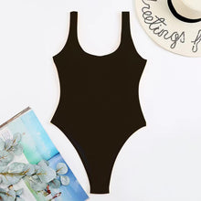 Load image into Gallery viewer, One-piece Fluorescence Solid color Swimsuit Sexy Backless Thong Threaded Bikini beach swimming water sports clothing S-XXL
