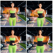 Load image into Gallery viewer, Double-Layer Reinforcement Belly Drawing Belt Waist Trainer Belt Breasted Fish Bone Figure Management Waist Seal Sports Partner
