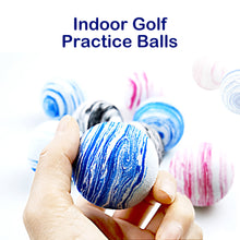 Load image into Gallery viewer, 12Pcs/Set Golf Ball Eva Foam Ball Ink Ball Colorful Indoor Practice Foam Soft Ball Novice Practice Ball

